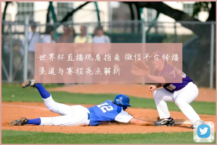 世界杯直播观看指南 微信平台转播渠道与赛程亮点解析